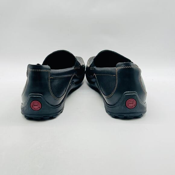 Cole Haan Shoes Mens 11 Black Leather Loafers Casual Driving Comfort Moccasin - Picture 7 of 12